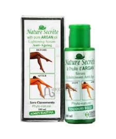 Nature Secrete Lightening Oil With Pure Argan Oil