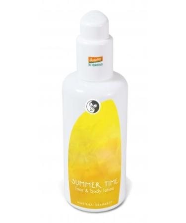 MARTINA GEBHARDT SUMMER TIME Face & Body Lotion DOUBLE PACK 2x150ml vegan demeter