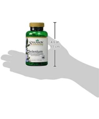 Swanson Selenium L-Selenomethionine 100 mcg - 300 Capsules - Buy Online on GoSupps.com