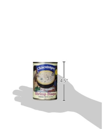 Chincoteague Seafood Shrimp Bisque 15oz Cans - Pack of 12 | Delicious Seafood Soup - Buy Online on GoSupps.com