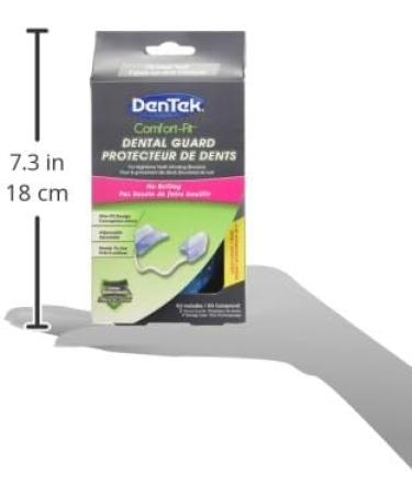 DenTek Comfort Fit Dental Guard - 2 Pack - Mouth Guard for Grinding Teeth Comfort-Fit Dental Guard - Buy Online on GoSupps.com
