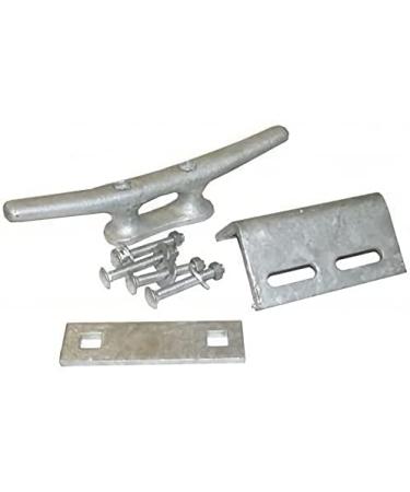 Dock Hardware 10" Cast Iron Dock Cleat Set with Mounting Hardware