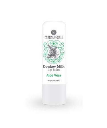 Fresh Secrets Donkey milk and aloe vera lip balm 4.5 g