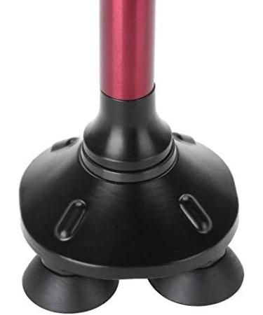 SilteD T-Shaped Handle Cane 2 Section Aluminum Lightweight Non-Slip Walker Crutches Height Adjustable with Handle 4-Pronged Pivot for Seniors Disabled Crutches - Buy Online on GoSupps.com