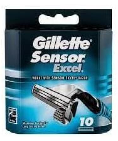 Gillette Sensor Excel Razor Blades - 20 Piece Bundle (4 Packs of 5) 1 count (Pack of 20) - Buy Online on GoSupps.com