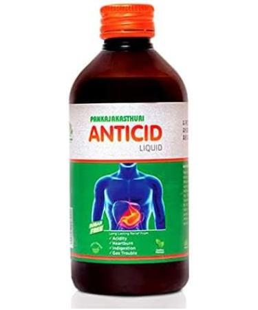 PANKAJAKASTHURI Antiacid Liquid Sugar Free - 200ml - Buy Online on GoSupps.com