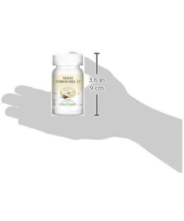 Maxi Health Gentle Iron Supplement - Ferrochel 25 MG for Anemia & Red Blood Cell Production - Chelated Iron Pills - 100 Kosher Tablets - Buy Online on GoSupps.com