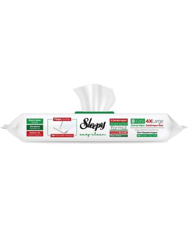 Sleepy Easy Clean White Soap Additive & Mopa Matching Floor Cleaning Cloth - 50 Sheets | International Shipping Available - Buy Online on GoSupps.com