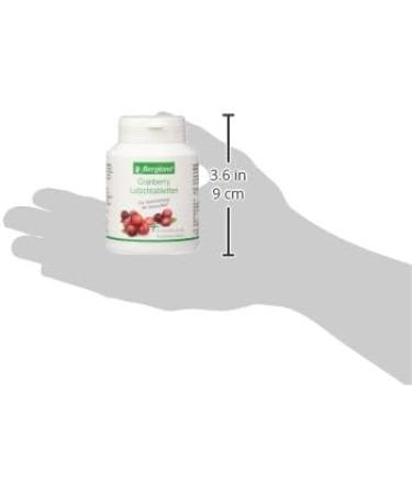 Bergland Cranberry Lutschtabletten - 75 Pieces | Premium Herbal Gummies for Immune Support (93g) - International Shipping Available - Buy Online on GoSupps.com