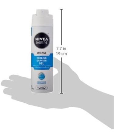 Nivea for Men Sensitive Cooling Shaving Gel - 7 oz | Soothing Shave Cream for Sensitive Skin Fast International Shipping - Buy Online on GoSupps.com