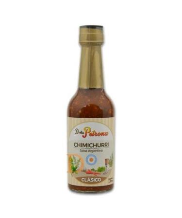 Mrs Petrona Dona Petrona Argentinian chimichurri sauce ideal for marinating especially beef and also in sauces 190 milliliters