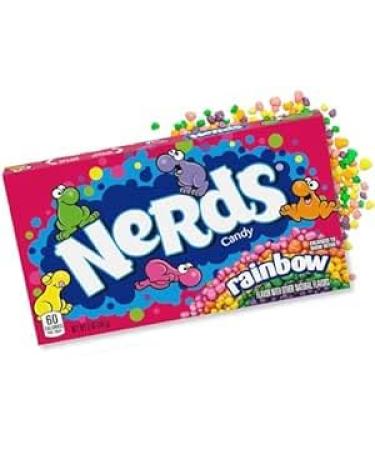 Buy Set of 2 WONKA NERDS RAINBOW 2x141G - Chewy Candies in Theater Box | Shop Now with Heartforcards Shipping Protection - Buy Online on GoSupps.com