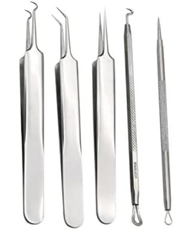 Acne Needle Set - 5/10 Stainless Steel Pimple & Blackhead Remover Tools | Effective Acne Treatment - Buy Online on GoSupps.com