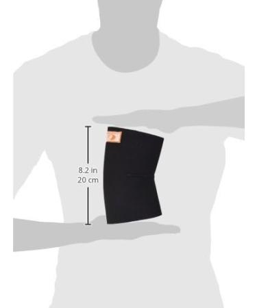 Elbow Support Neoprene Sleeve - Black Medium | Comfort & Stability for All Activities - Shop Internationally - Buy Online on GoSupps.com