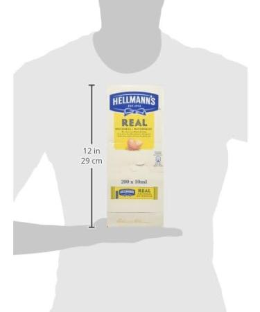 Hellmann's Real Mayonnaise 198 sachets 10ml - Buy Online on GoSupps.com