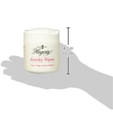 Buy Hagerty 16740 Jewelry Care Disposable Wipes (20 Count) - 3x5 Inch White | International Shipping Available - Buy Online on GoSupps.com
