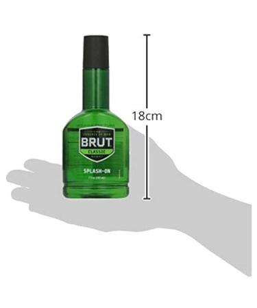 BRUT SPLASH-ON Lotion for Men - 7 OZ | Refreshing Fragrance | International Shipping Available - Buy Online on GoSupps.com
