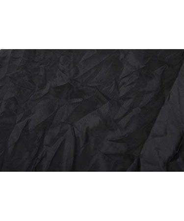 Extra Large Double Rubber Band Nightcap - Stretchy Satin Silk Sleep Cap for Hair Loss and Protection - Black - Buy Online on GoSupps.com