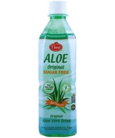 bick.shop Pack of 15 Aloe Vera Zero 0.5 l Aloevera Drinks with Pulp Disposable with 15 x 0.25 - Buy Online on GoSupps.com