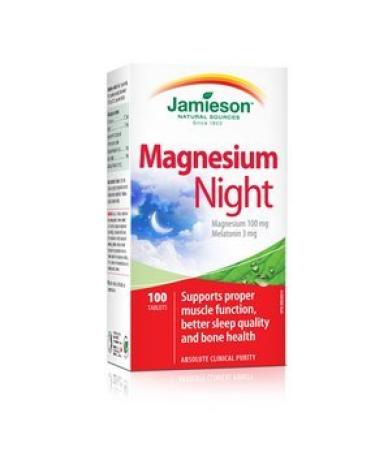 Jamieson Magnesium Night 100 tabs Y