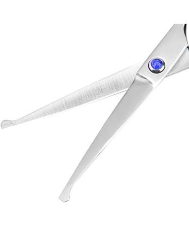 Professional Hair Cutting & Thinning Scissors Set for Kids | Round Head Baby Hairdressing Scissors (Blue) - International Shipping Available - Buy Online on GoSupps.com