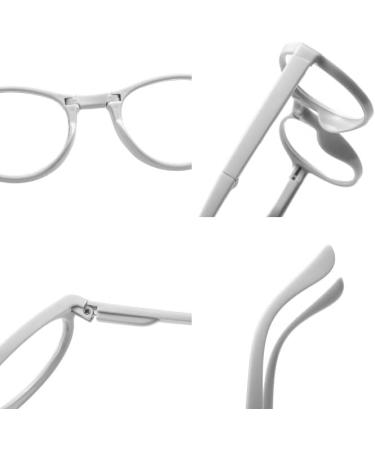 Suertree Foldable Reading Glasses - Blue Light Filter Portable 2.5x Optics for Men & Women - Includes Case - Buy Online on GoSupps.com