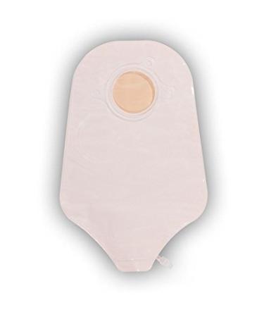 ConvaTec 401555 SUR-FIT 10" Natura Urostomy Pouch with 1-Sided Comfort Panel Standard Accuseal Tap with Valve Opaque 2-3/4" Flange Pack of 10