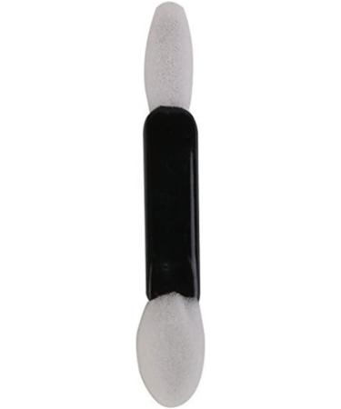 Eye shadow stick 50pcs Disposable Double Ended Sponge Eye Shadow Applicators Dual Sided Eyeshadow Brush Sponge Tipped Oval Makeup Applicator Black Handle - Buy Online on GoSupps.com