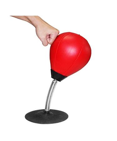 PowerTRC Punching Bag Stress Relieve with Strong Suction Cup Stress Relieves and Good for Boxing Exercise Designed for Kids, Adults Home Office