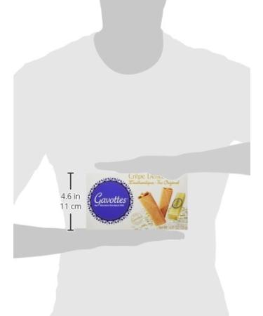 Loc Maria Gavottes Crepe Dentelle Cookies - 125g Box - 4.41oz (Pack of 1) - Buy Online on GoSupps.com