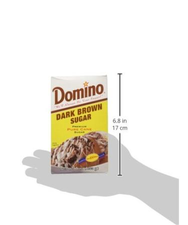 Domino Dark Brown Sugar 1lb - Premium Cane Sugar (Pack of 1) - Buy Online on GoSupps.com