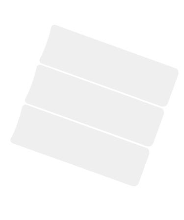 BESTYASH Planche M ches Transparente 3 Pi ces pour Coloration Cheveux Palette Professionnelle en Plastique Outil Coiffure Polyvalent pour Salons et Usage Domestique Contr le Pr cis et
