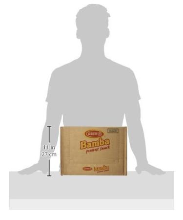 Osem Bamba Snack - Peanut 3.5 oz (Pack of 12) | International Shipping Available - Buy Online on GoSupps.com