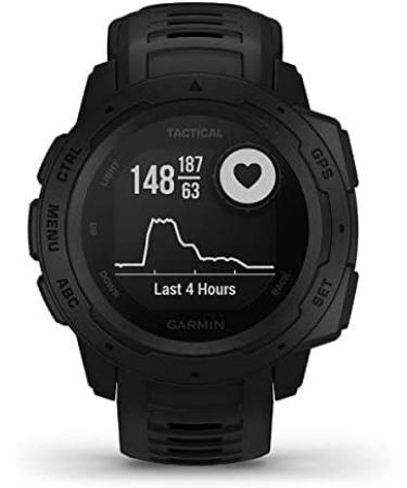 Garmin Instinct Tactical  Rugged GPS Watch  Tactical Specific Features  Constructed to U.S. Military Standard 810G for Thermal  Shock and Water Resistance  Black - Buy Online on GoSupps.com