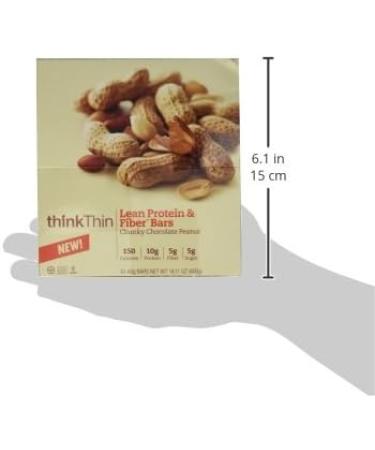 Buy Lean Protein & Fiber Chunky Chocolate Peanut Bars - 10 Pack | Best International Shipping - Buy Online on GoSupps.com