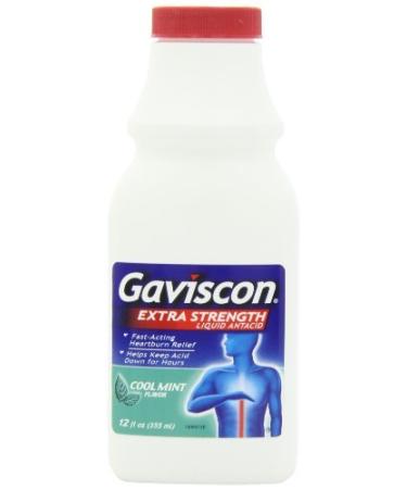 Gaviscon Extra Strength Liquid Antacid Cool Mint Flavor Personal Healthcare / Health Care