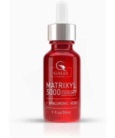 Galia MATRIXYL 3000 Peptide Serum + Hyaluronic Acid For Anti Aging + Anti Wrinkle Serum for Wrinkles Fine Lines Sun Spots Powerful Anti Aging Face Serum 30 ml - Buy Online on GoSupps.com
