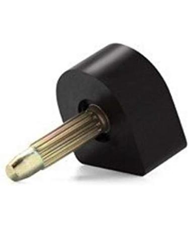 6 Pairs Black High Heel Shoe Replacement Tap Caps | Durable U-Shaped Heel Tips Protector | Anti-Slip Cushion Covers - 11/12/13mm - Buy Online on GoSupps.com