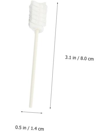 Minkissy 60 Pack Disposable Baby Toothbrushes - Soft Tongue Brushes & Mouth Cleaning Sponges for Infants - Buy Online on GoSupps.com