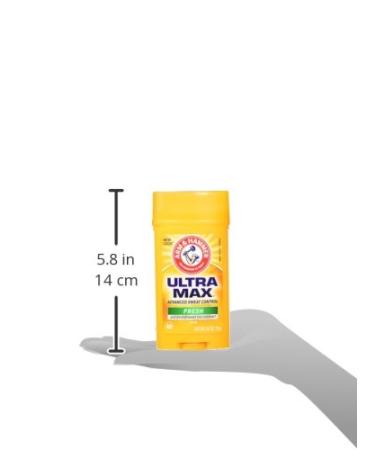 Arm & Hammer Ultra Max Fresh Antiperspirant Deodorant 2.6 Oz - Buy Online on GoSupps.com