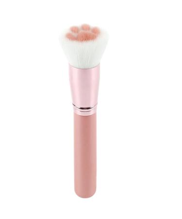 1PC Cat Paw Foundation Makeup Brush Professional Cosmetic Brush Foundation Brushes Powder Brush Blush Brush Multifunctional Cosmetic Tool Pink