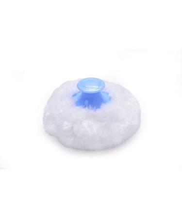 2PCS Powder Puff Sponge Box Empty Portable Baby Talcum Dispensor Soft Baby Shower Powder Puff Box (Blue+Pink) - Buy Online on GoSupps.com
