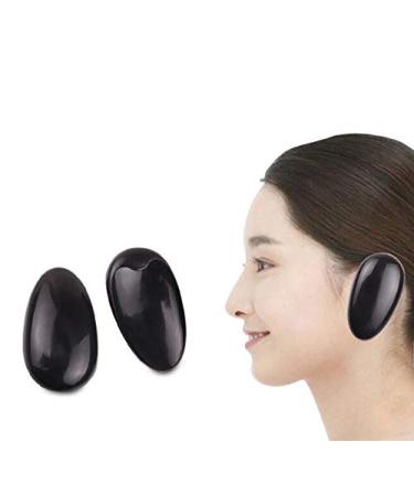 10 Pairs Plastic Ear Protector for Hair Dyeing - Waterproof Shower Caps for Salon & Home Hair Coloring - Buy Online on GoSupps.com