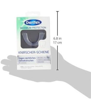 Buy Dentek Bruxism Mouthguard - Nightly Tooth Protection for Teeth Grinding | BPA & Latex Free | Upper Jaw Bite Track with Storage Box - Buy Online on GoSupps.com