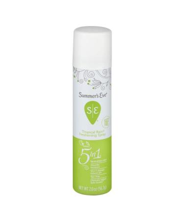 Summer's Eve Freshening Spray Tropical Rain 2 oz. Pack of 2 - Hygiene Solution for Freshness - Buy Online on GoSupps.com