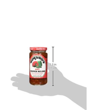 Spice up your meals with Relish Hot Pepper 11 oz - Case of 6 - Buy Online on GoSupps.com