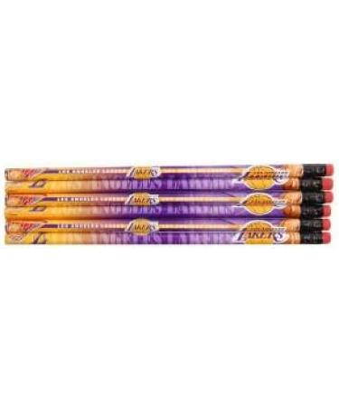 WinCraft NBA Los Angeles Lakers Pencils - 6 Pack - Buy Online on GoSupps.com