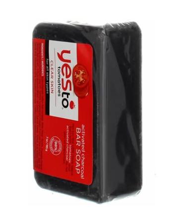 Yes to Tomatoes Clear Skin Activated Charcoal Bar Soap 7 oz - Pack of 2 - Buy Online on GoSupps.com