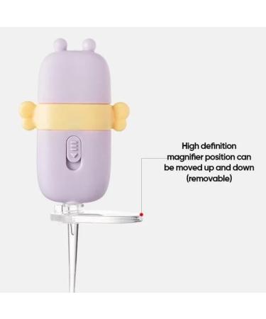 2023 LED Cartoon Baby Ear Cleaner - Kid's Cute Earwax Remover Tool (Orange) - Buy Online on GoSupps.com