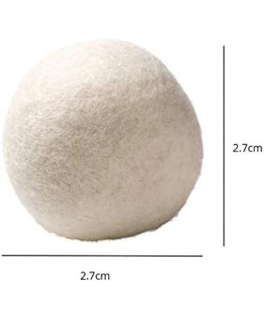 Buy 2PK Wool Dryer Balls - Eco-Friendly Reusable & Perfect for All Fabrics | International Shipping Available - Buy Online on GoSupps.com
